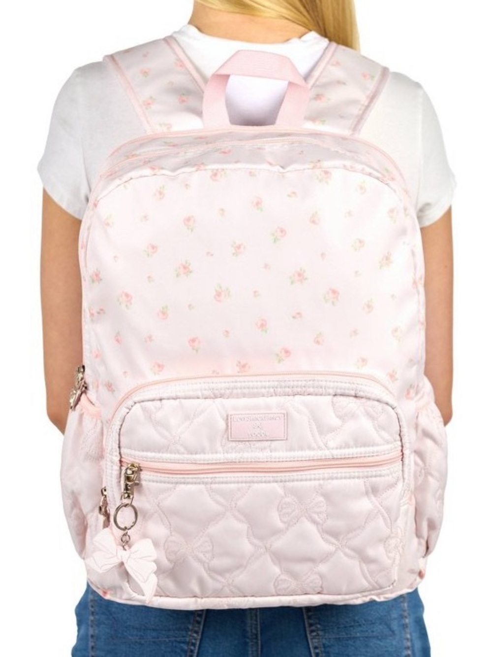 IN-HAND | LoveShackFancy x Target Yoobi Backpack Ditsy Backpack Ballet Bloom - Picture 6 of 9